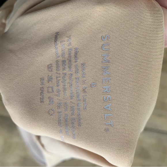 Summersalt Wrap One Piece Swimsuit - Picture 4 of 6